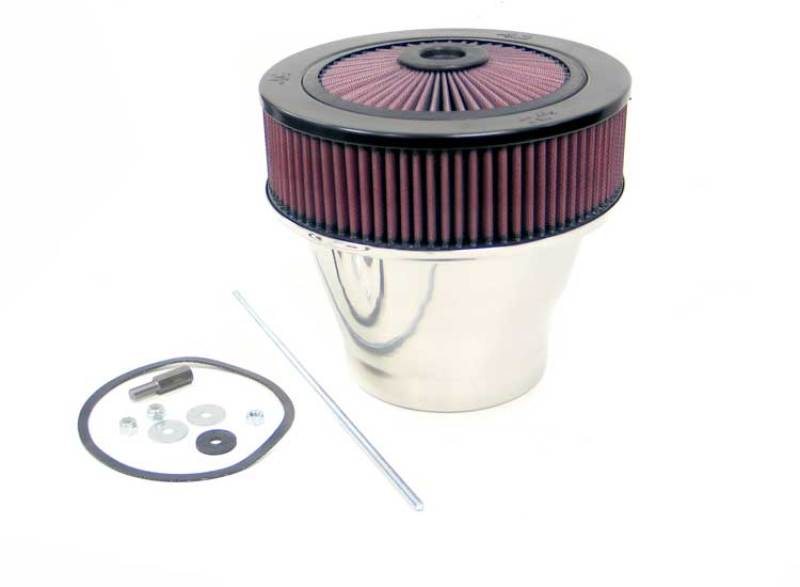 K&N X-Stream Top Assembly 9in OD / 5-1/8in Flange / 2-3/4 Velocity Stack-thumbmail-2