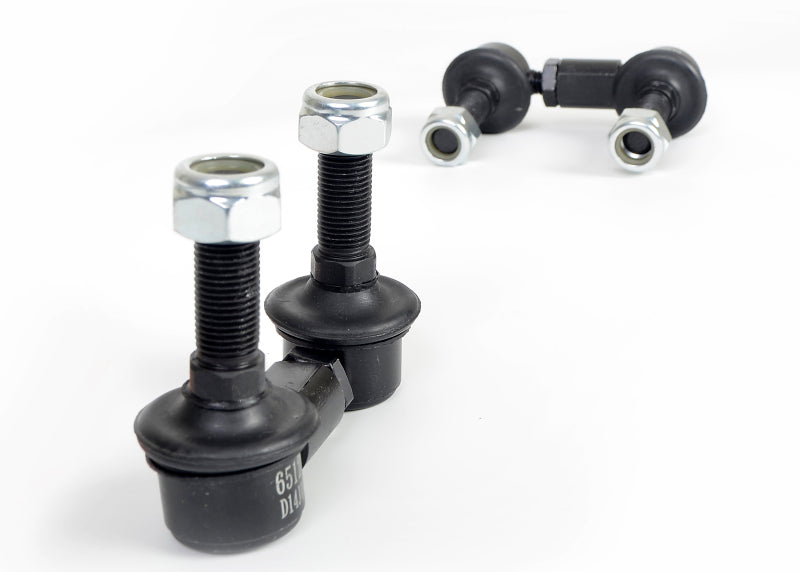 Whiteline 07+ Nissan Skyline R35 GT-R Front Swaybar link kit h/duty-adjustable steel ball-thumbmail-4