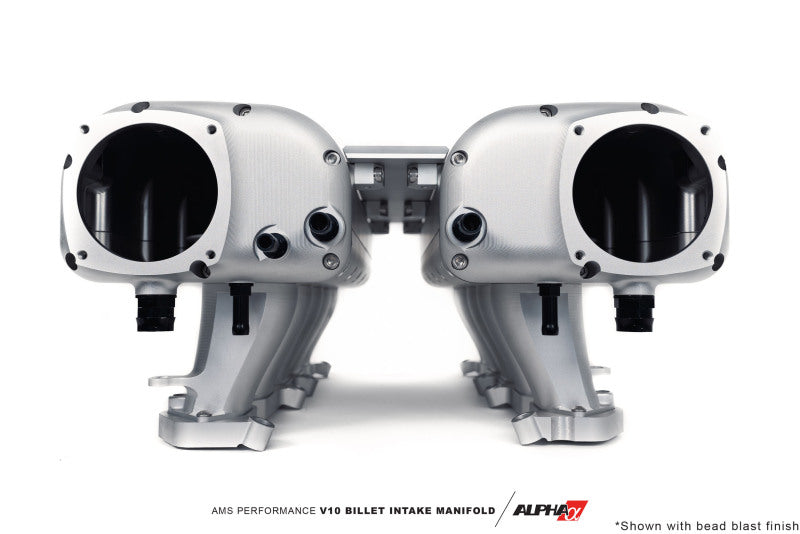 AMS Performance V10 Audi R8 / Lamborghini Huracan / Performante Billet Intake Manifold - CLR Anodize-thumbmail-6