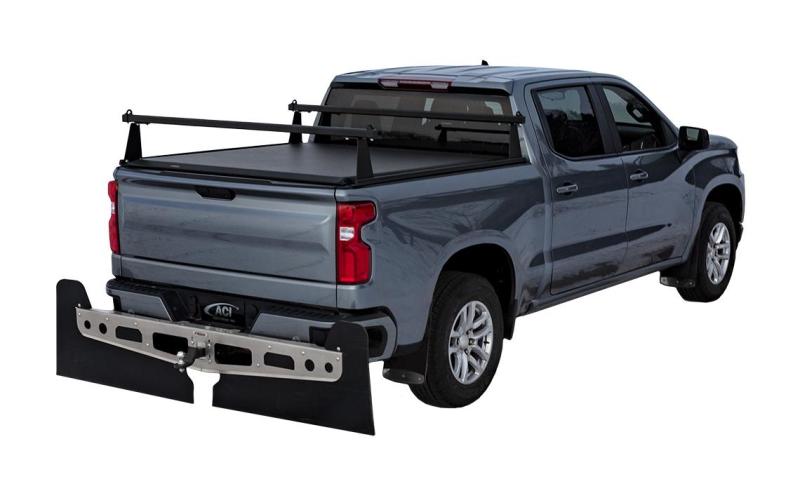 Access ADARAC Al Uprights 24in Vert Pro Kit (2 Uprights w/1 66in Cross Bar) Matte Black Truck Rack-thumbmail-2