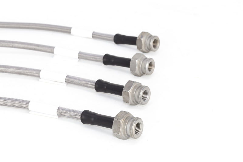 Goodridge 17-18 Honda Civic Si (Si Model Only) SS Brake Line Kit-thumbmail-4