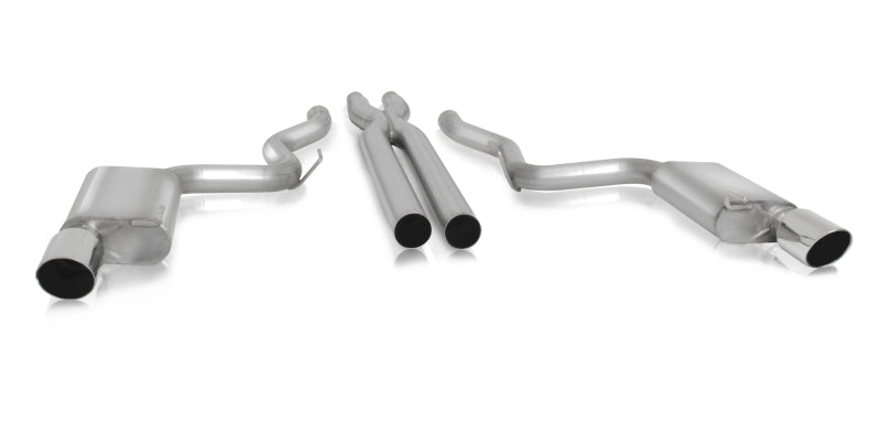 Gibson 15-17 Ford Mustang GT 5.0L 3in Cat-Back Dual Exhaust - Stainless-thumbmail-1