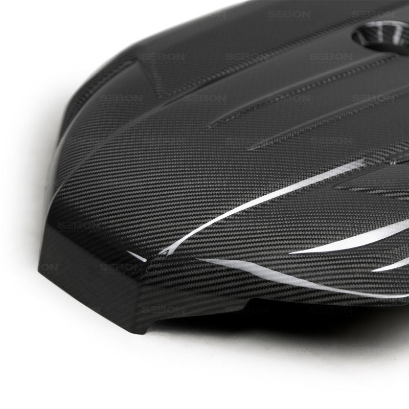 Seibon 2020+ Toyota Supra (A90) Carbon Fiber Engine Cover-thumbmail-3