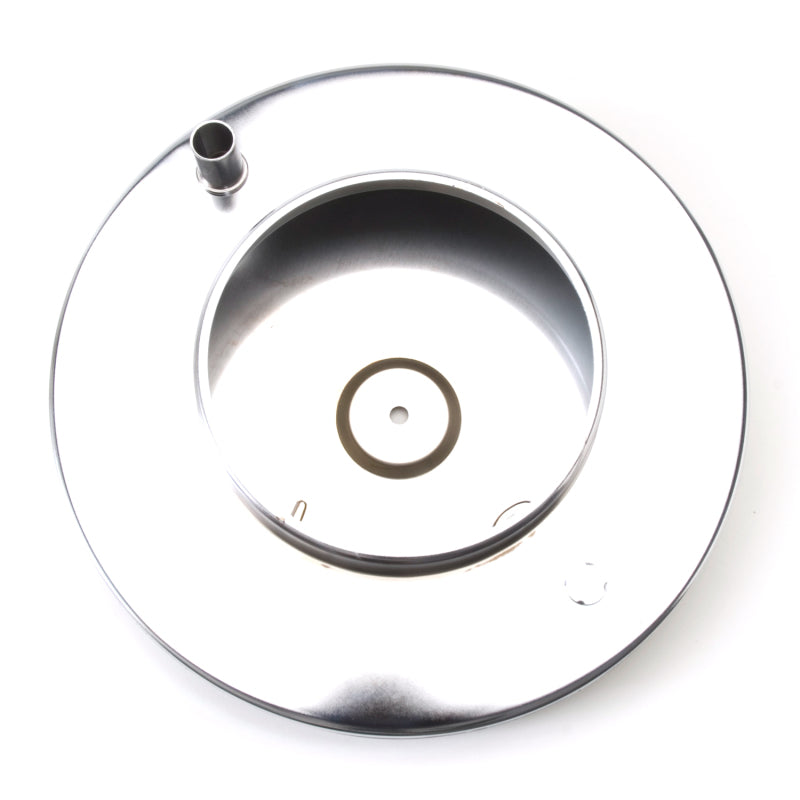 Edelbrock Air Cleaner Pro-Flo Series Round Steel Top Paper Element 10In Dia X 3 5In Chrome-thumbmail-6