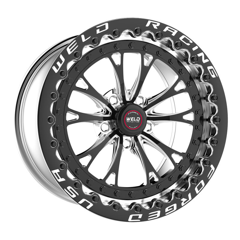 Weld Vitesse 17x11 / 5x4.75mm BP / 7.7in. BS Black Wheel - Black SBL-thumbmail-1