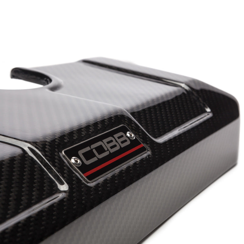 Cobb 17-20 Ford F-150 EcoBoost 3.5L/Raptor / 18-20 F-150 2.7L Redline Carbon Fiber Coolant Cover-thumbmail-2