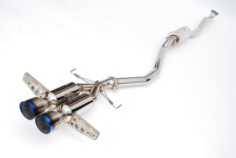 Invidia 2017+ Honda Civic Hatchback Sport/Sport Touring Gemini Titanium Tip Cat-back Exhaust-thumbmail-2