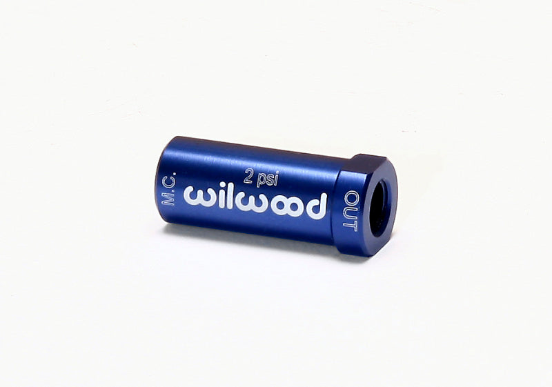 Wilwood Residual Pressure Valve - New Style - 2# / Blue-thumbmail-1