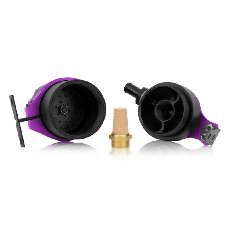 Mishimoto Universal Baffled Oil Catch Can - Purple-thumbmail-5