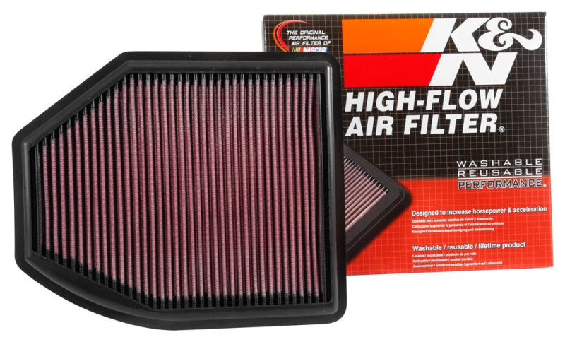 K&N 16-17 Acura ILX L4-2.4L F/I Replacement Drop In Air Filter-thumbmail-6
