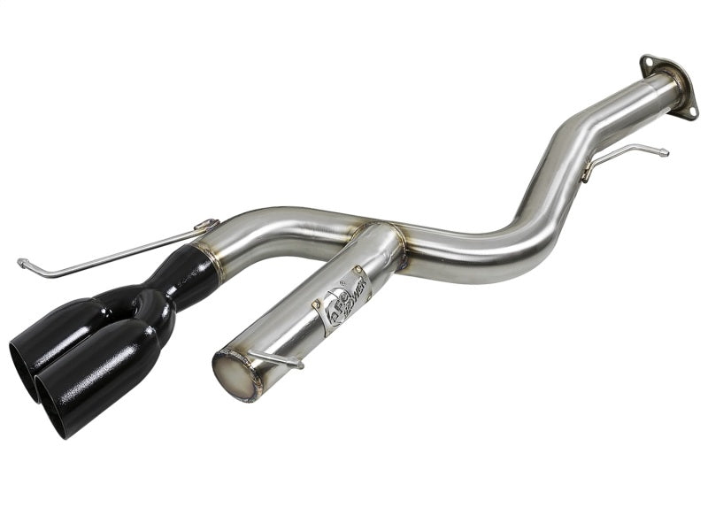 aFe MACHForce XP 08-13 BMW 135i L6-2.0L N54/N55 3in. 304 SS Axle-Back Exhaust w/Black Tips-thumbmail-1