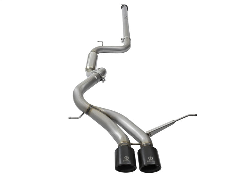 aFe Takeda 3in SS Exhaust Cat-Back 13-16 Ford Focus ST 2.0L Black Tips-thumbmail-3