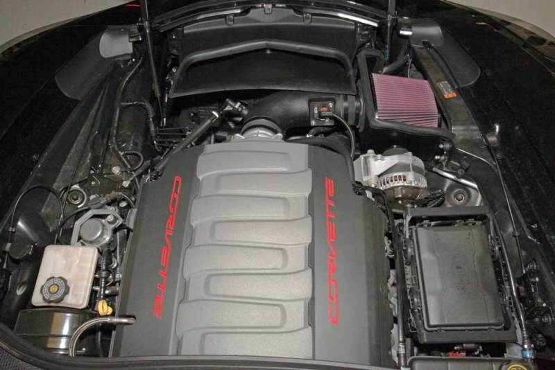 K&N 14-15 Chevy Corvette Stingray 6.2L V8 Aircharger Performance Intake-thumbmail-3