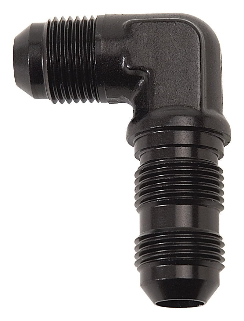 Russell Performance -8 AN 90 Degree Flare Bulkhead (Black)-thumbmail-2