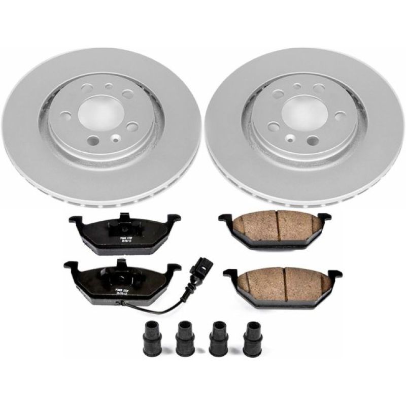 Power Stop 99-06 Volkswagen Beetle Front Z23 Evolution Sport Coated Brake Kit-thumbmail-1