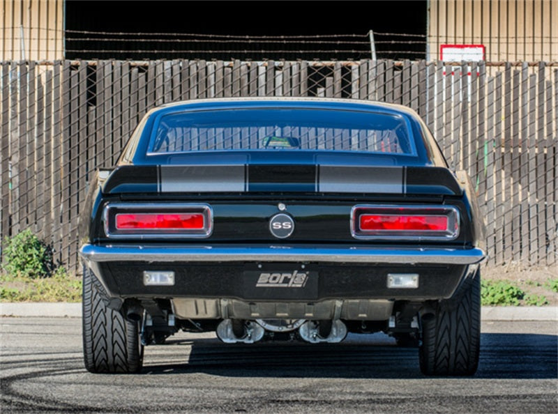Borla CrateMuffler BBC 396/402/427 ATAK 2.5 inch ID Offset/Center 14in x 4.35in x 9in Oval Muffler-thumbmail-4