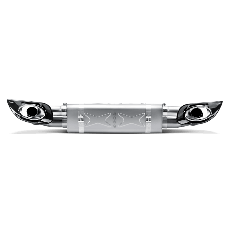 Akrapovic 10-13 Porsche 911 Turbo / Turbo S (997 FL) Slip-On Line (Titanium) w/ Titanium Tips-thumbmail-1