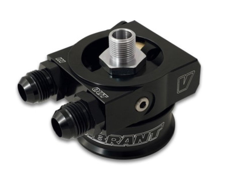 Vibrant Thermostatic Oil Cooler Sandwich Adapter w/Spacer-thumbmail-2