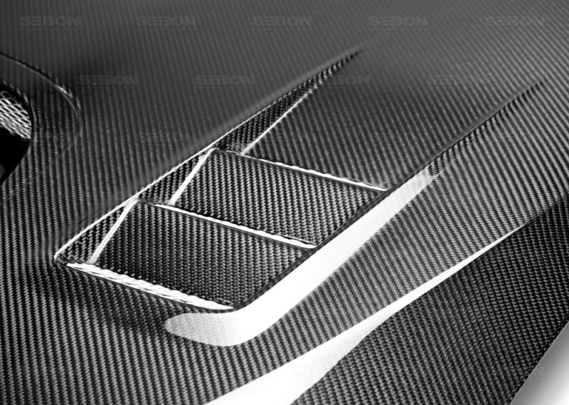 Seibon 2015 Subaru Impreza WRX/STI CW Style Carbon Fiber Hood-thumbmail-2