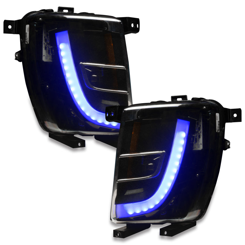 ORACLE Lighting 16-21 Tesla Model X Dynamic ColorSHIFT Headlight & Fog Light DRL Upgrade Kit-thumbmail-21