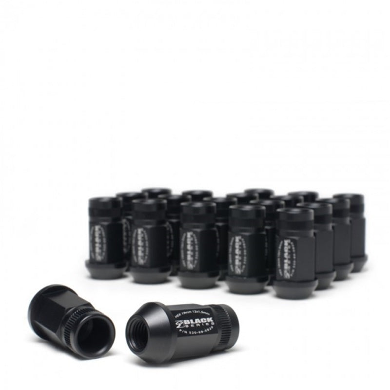 Skunk2 12 x 1.5 Forged Lug Nut Set (Black Series) (20 Pcs.)-thumbmail-4