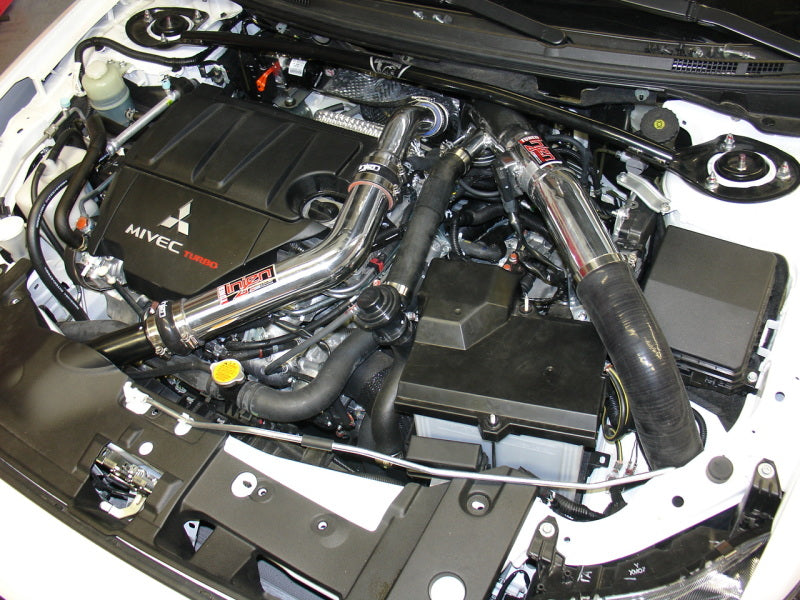Injen 2009 Lancer Ralliart 2.0L Turbo 4 Cyl. (will not fit vehicles with fog lights) Polished Cold A-thumbmail-3