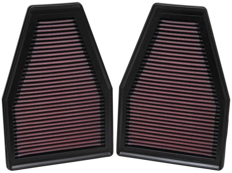 K&N Replacement Air Filter 12-13 Porsche 911 3.4L / 12 911 3.8L / 13 911 3.6L / 13 911 Carrera 3.8L-thumbmail-3