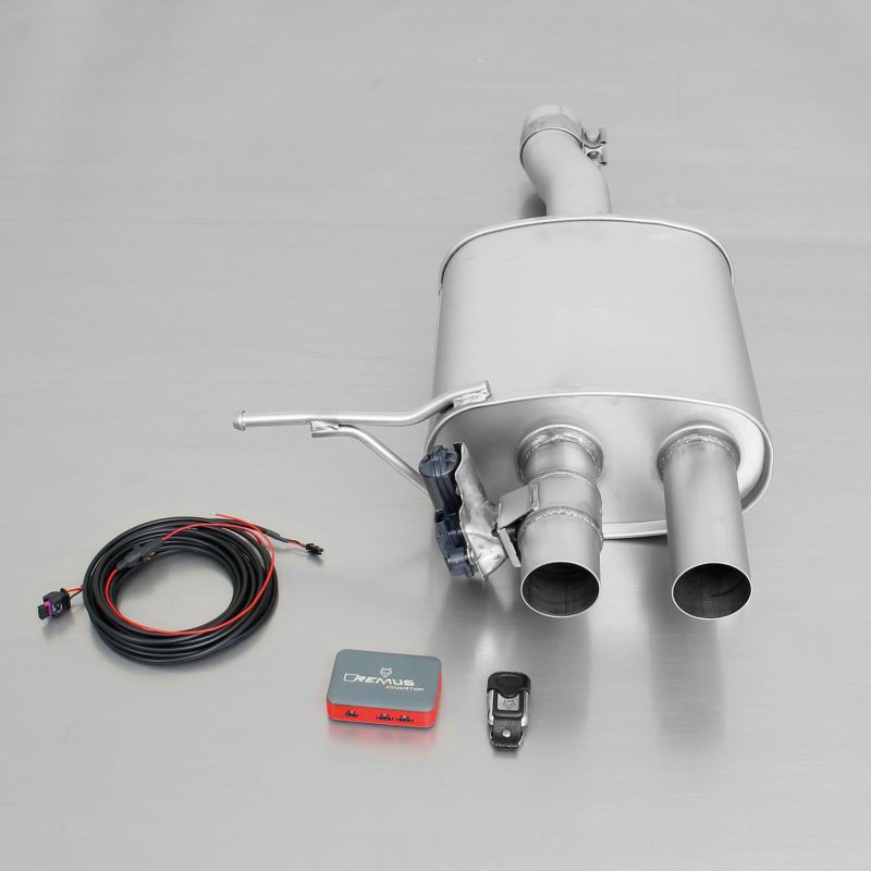 Remus 2014 Mini Cooper S F56 (Not For Facelift Models) 2.0L Turbo Axle Back Exhaust (Tail Pipes Req)-thumbmail-1