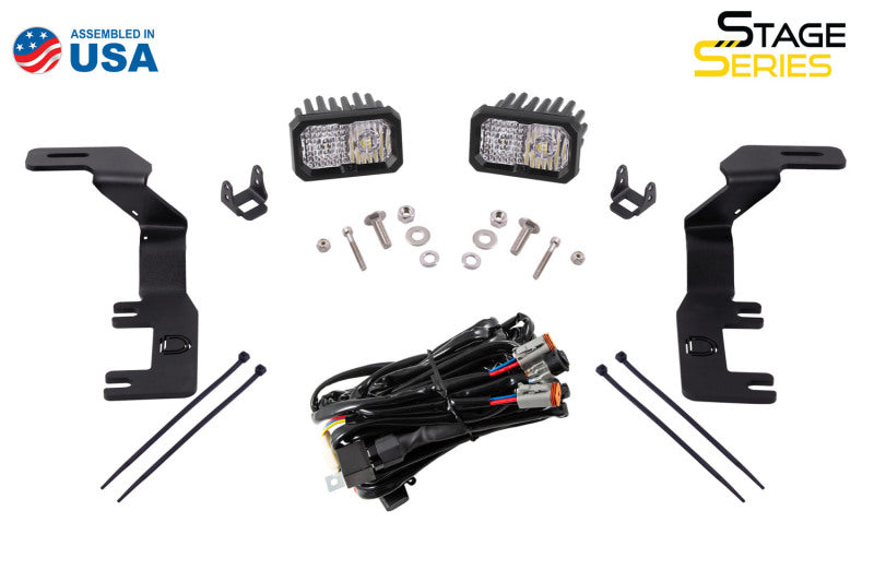 Diode Dynamics 15-21 Colorado/Canyon SS3 LED Ditch Light Kit - Yellow Pro Combo-thumbmail-2