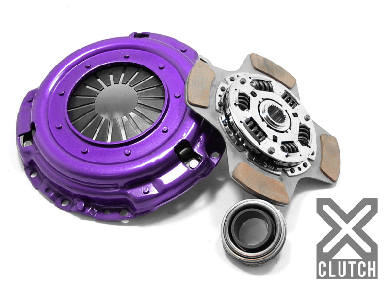 XClutch 89-91 Honda Civic SiR 1.6L Stage 2 Sprung Ceramic Clutch Kit-thumbmail-1