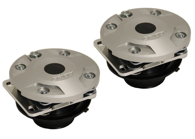 BBK 05-14 Mustang Caster Camber Plate Kit - Silver Anodized Finish-thumbmail-2