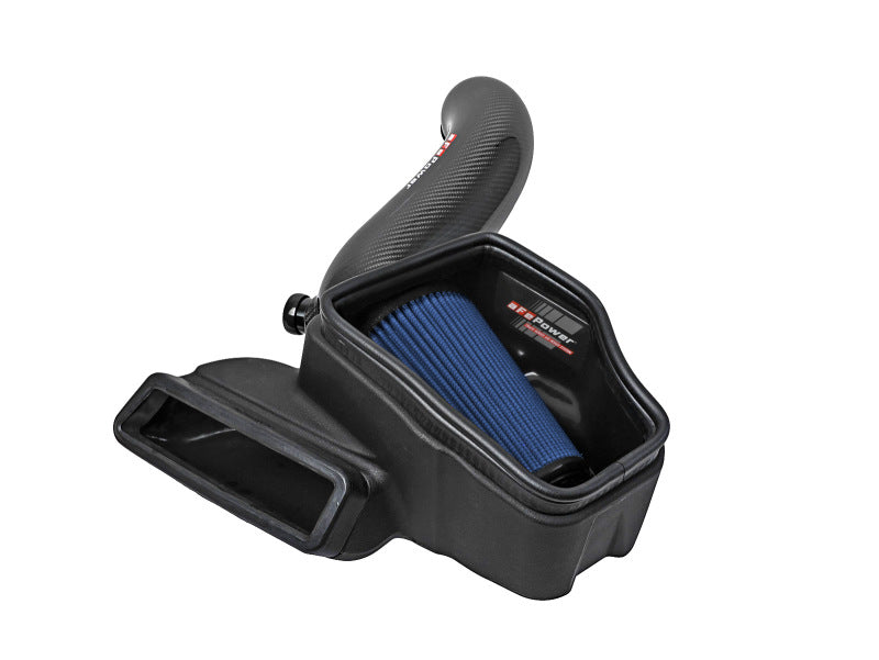 aFe 15-19 VW Golf R (MKVII) L4-2.0L (t) Track Series Carbon Fiber Intake System w/ Pro 5R Filter-thumbmail-1