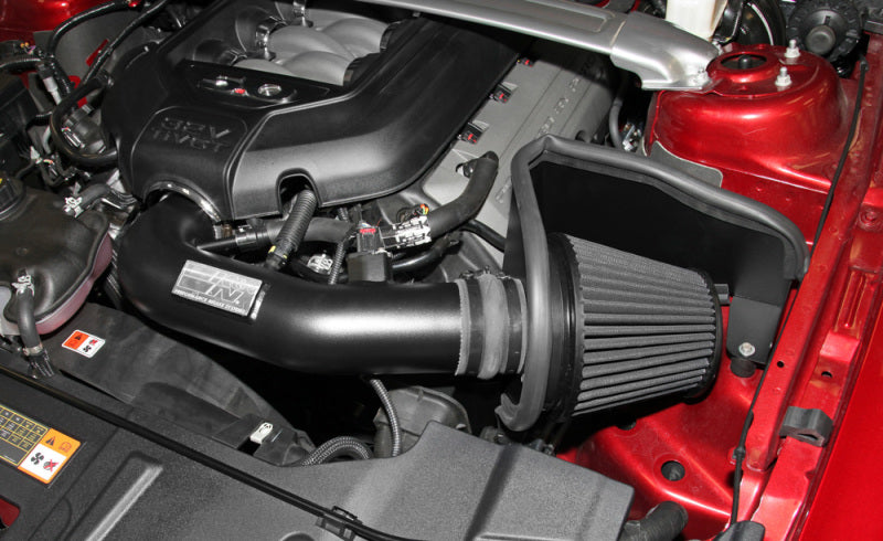K&N 11-14 Ford Mustang GT 5.0L V8 Black Performance Intake Kit-thumbmail-3