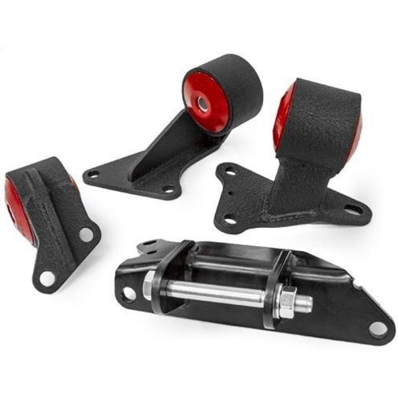 Innovative 86-89 Accord B-Series Black Steel Mounts 60A Bushings-thumbmail-1