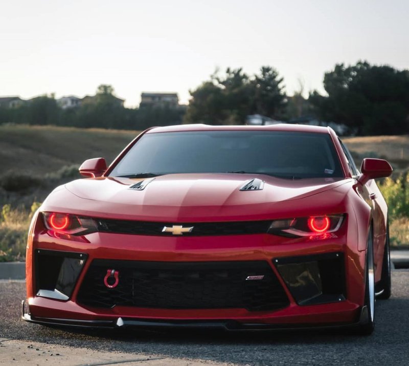 Oracle 16-18 Chevy Camaro RS Headlight Projector Halo Kit - ColorSHIFT w/ 2.0 Controller-thumbmail-1