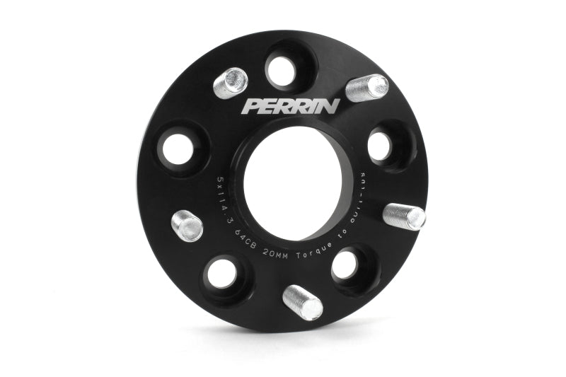 Perrin 17-18 Honda Civic Si 64.1mm Hub 5x114.3 20mm Wheel Spacers (One Pair)-thumbmail-3