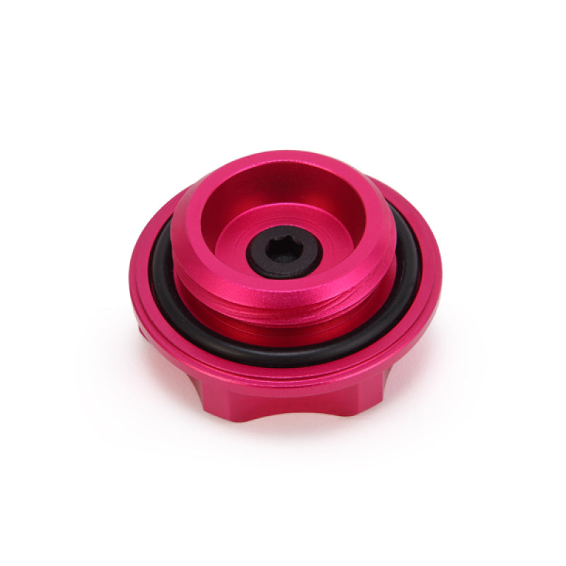 Mishimoto Subaru Oil FIller Cap - Pink-thumbmail-4