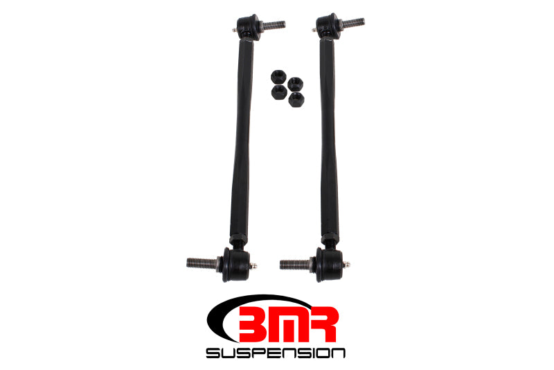 BMR 12-15 5th Gen Camaro Front Sway Bar End Link Kit - Black-thumbmail-2