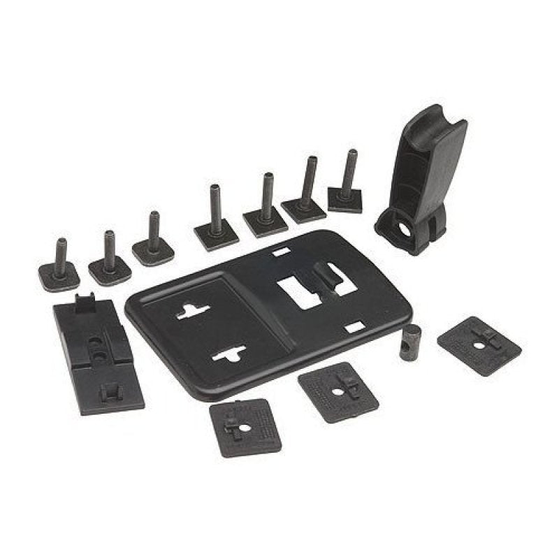 Thule Adapter Kit - Mounts 599XTR/724/725 Racks to Xsporter/Rapid Aero/Professional Load Bars - Blk-thumbmail-1