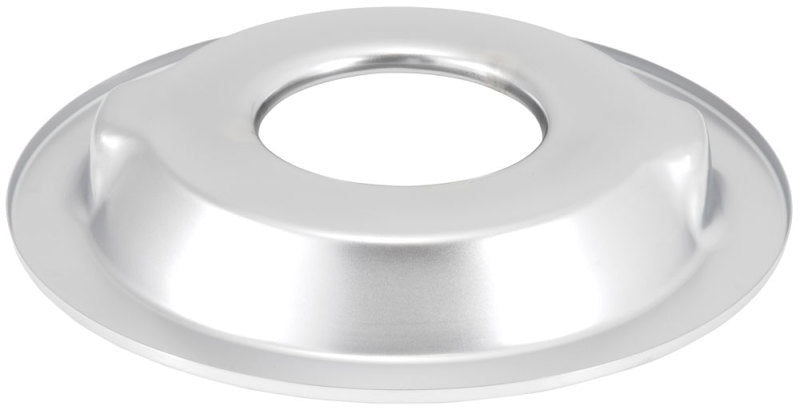 K&N Metal Base Plate 14in OD 5-1/8in Flange Chrome Finish-thumbmail-1
