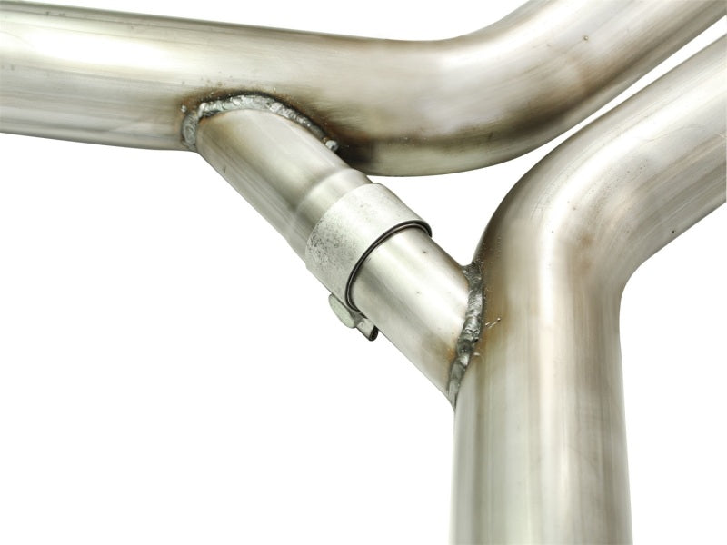 aFe MACHForce XP Exhaust 3in Stainless Stee CB/10-13 Chevy Camaro V8-6.2L (td) (pol tip)-thumbmail-5