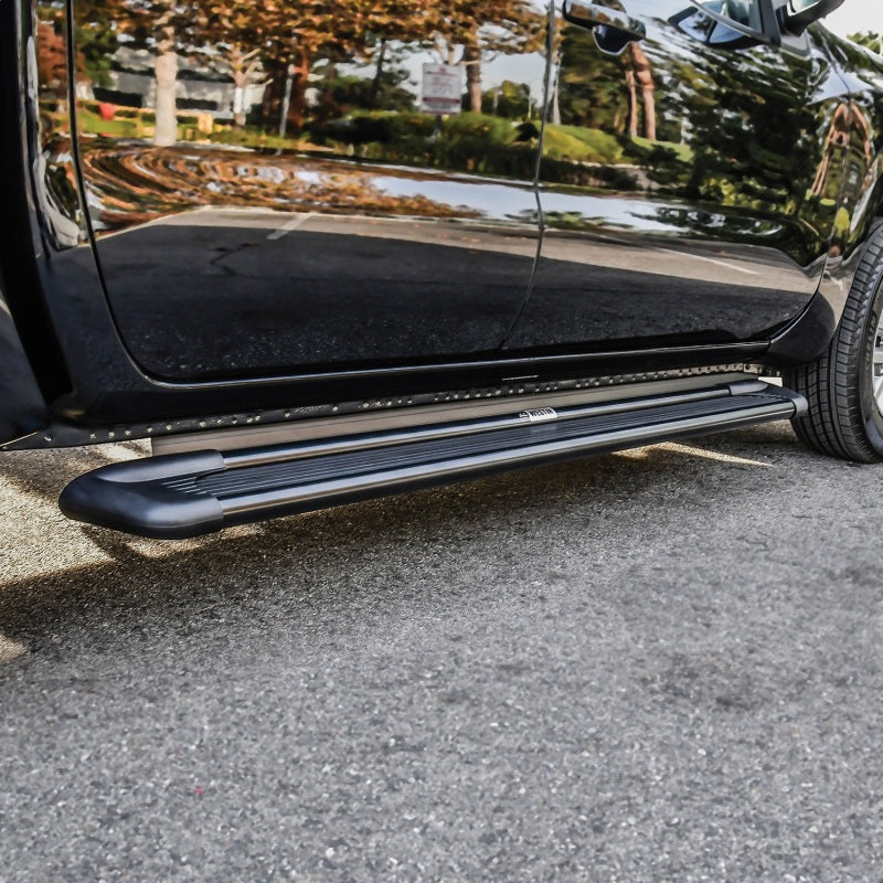 Westin Sure-Grip Aluminum Running Boards 79 in - Black-thumbmail-5