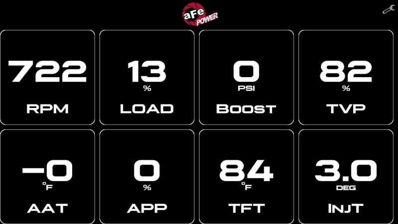 aFe AGD Advanced Gauge Display Digital 5.5in Monitor 08-18 Dodge/RAM/Ford/GM Diesel Trucks-thumbmail-2