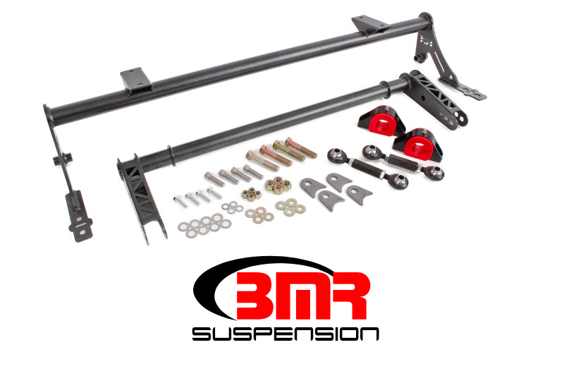 BMR 05-14 S197 Mustang Rear Bolt-On Hollow 35mm Xtreme Anti-Roll Bar Kit (Poly) - Black Hammertone-thumbmail-1