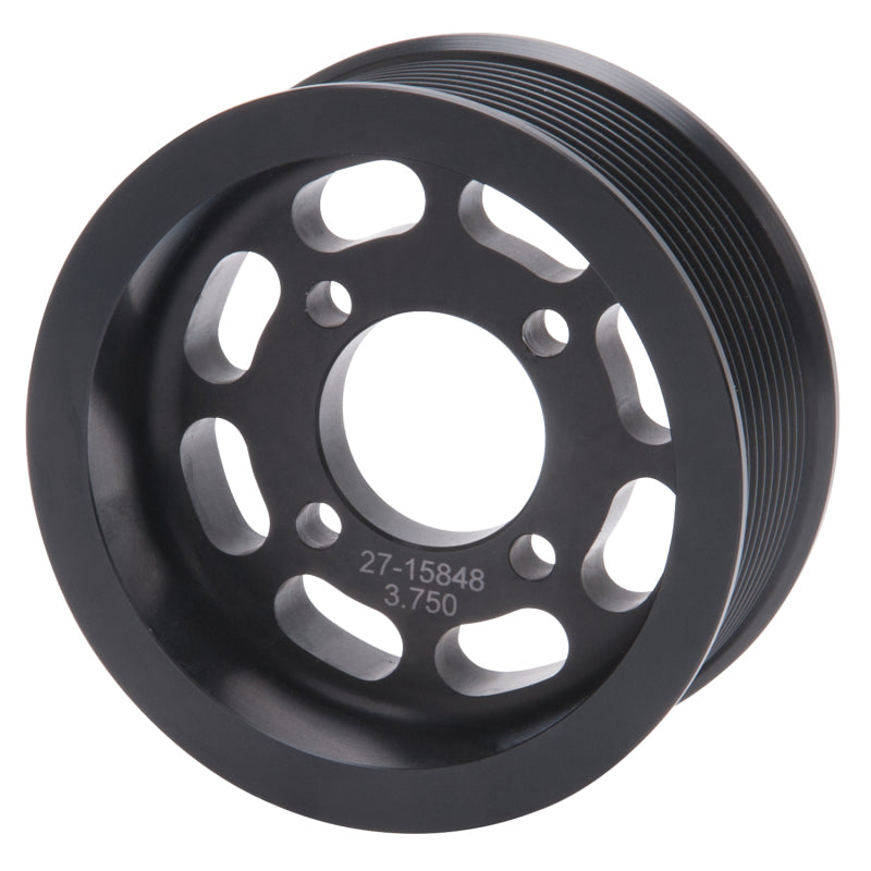 Edelbrock Pulley Supercharger Enforcer 10 Rib 3 75In Black-thumbmail-1