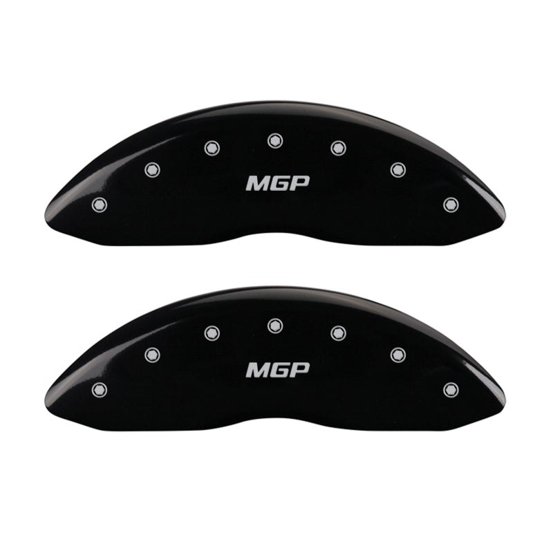 MGP 4 Caliper Covers Engraved Front & Rear MGP Black finish silver ch-thumbmail-1