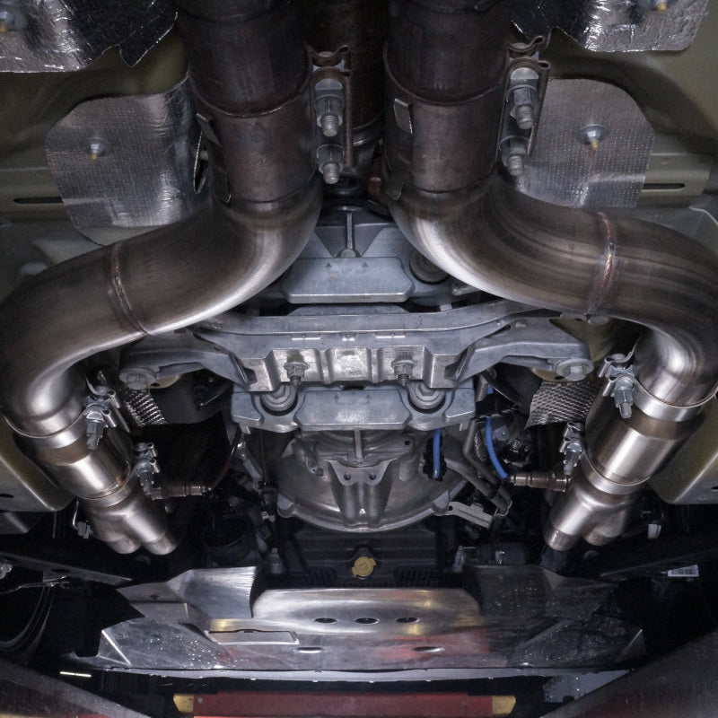 Stainless Works 2015+ Ford GT350 Headers 1-7/8in Primaries High-Flow Cats 3in Collectors-thumbmail-6