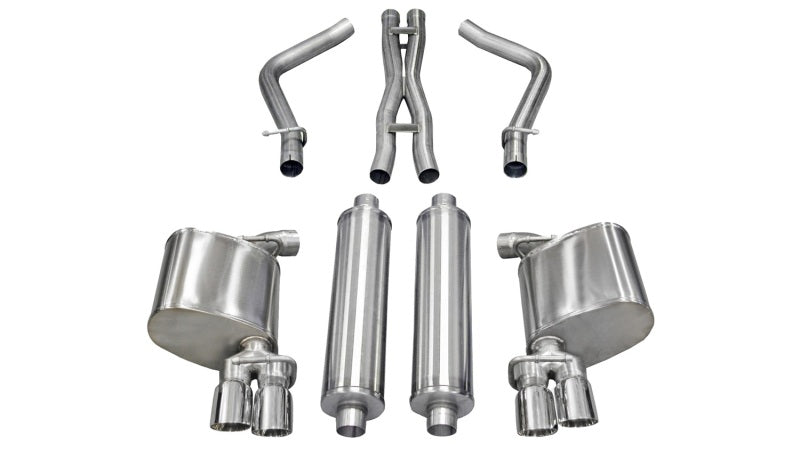 Corsa 11-13 Dodge Charger R/T 5.7L V8 Polished Sport Cat-Back Exhaust-thumbmail-2