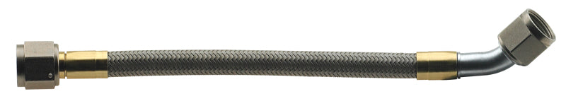 Fragola -6AN Hose Assembly Straight x 45 Degree Steel Nut 42in-thumbmail-1