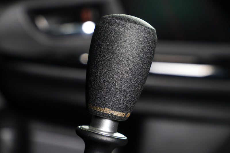 GrimmSpeed Shift Knob Stainless Steel - Subaru 5 Speed and 6 Speed Manual Transmission - Black-thumbmail-5